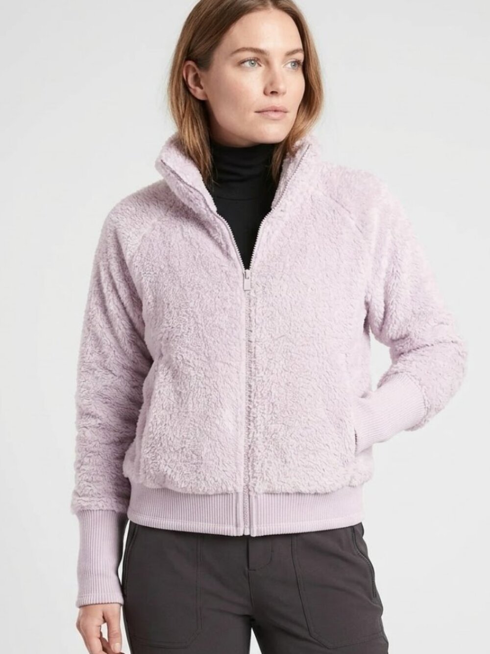 Athleta Tugga Sherpa Teddy Jacket